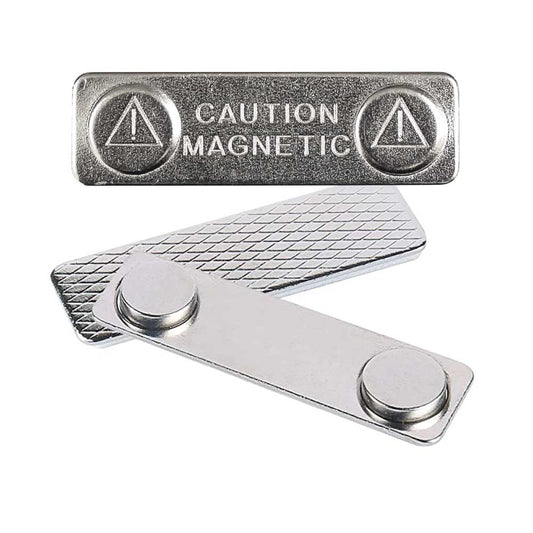 Badges Magnet Attachment ( “Your Brand • Your Print • Your Style.” ) All printing available