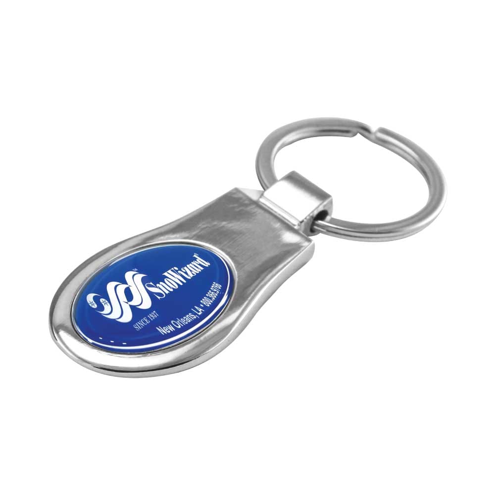 Oval Shaped Metal Keychains ( “Your Brand • Your Print • Your Style.” ) All printing available