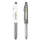 3 in 1 Metal Pens with Stylus and Light ( “Your Brand • Your Print • Your Style.” ) All printing available