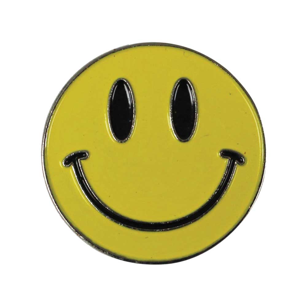 Smiley Metal Badges( “Your Brand • Your Print • Your Style.” ) All printing available