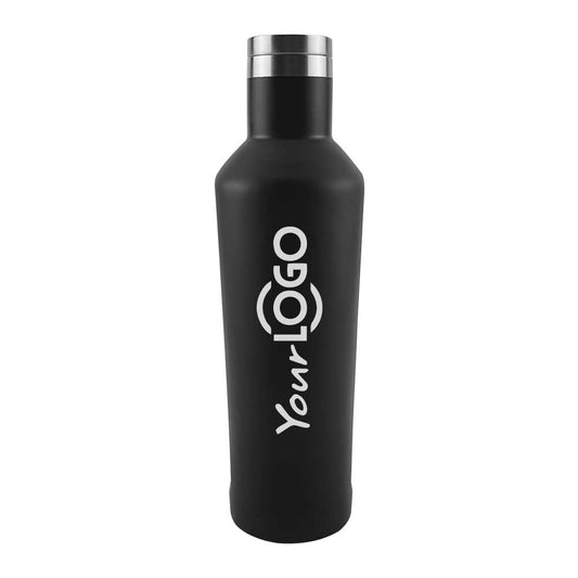 Matte Black Stainless Steel Bottles 500ml ( “Your Brand • Your Print • Your Style.” ) All printing available