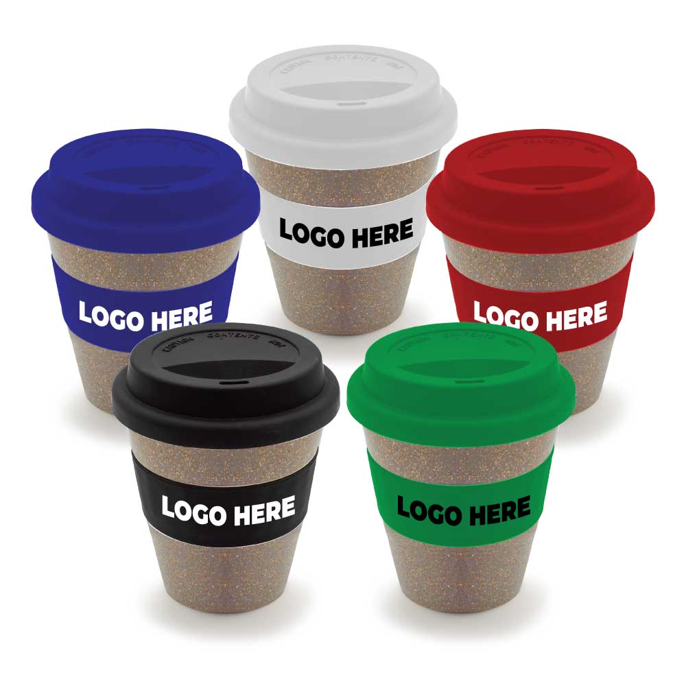 Bamboo Fiber Cups ( “Your Brand • Your Print • Your Style.” ) All printing available